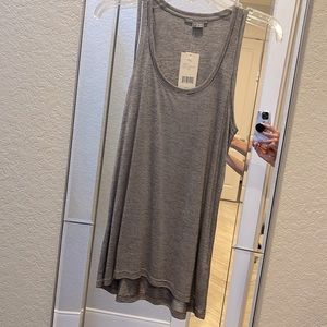 Vince tank. NWT. Silver/Grey. Size small